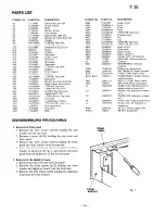 Предварительный просмотр 12 страницы Onkyo T-35 Service Manual