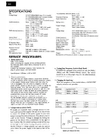 Preview for 2 page of Onkyo T-403 Service Manual