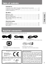 Предварительный просмотр 5 страницы Onkyo T-405X Instruction Manual