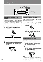 Предварительный просмотр 18 страницы Onkyo T-405X Instruction Manual