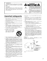 Предварительный просмотр 3 страницы Onkyo T-4211 Instruction Manual