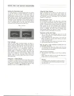 Preview for 8 page of Onkyo TA-623 Instruction Book