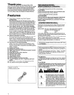 Preview for 2 page of Onkyo TA-6510 Instruction Manual