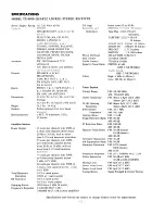 Preview for 2 page of Onkyo TX-2500 Service Manual