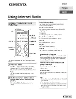 Предварительный просмотр 56 страницы Onkyo TX-8050 Instruction Manual