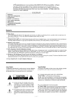 Preview for 2 page of Onkyo TX-810 User Manual