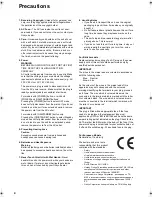 Preview for 4 page of Onkyo TX-8150 Instruction Manual