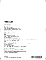 Preview for 52 page of Onkyo TX-8150 Instruction Manual