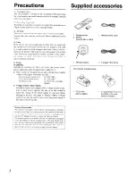 Preview for 4 page of Onkyo TX-8210 Instruction Manual