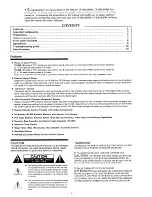 Preview for 2 page of Onkyo TX-830 User Manual