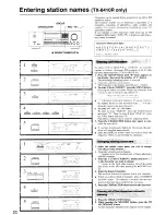 Preview for 20 page of Onkyo TX-8410 Instruction Manual