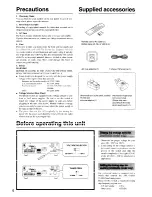 Preview for 4 page of Onkyo TX-8511 Instruction Manual