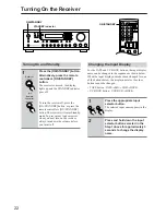 Предварительный просмотр 22 страницы Onkyo TX-8555 Instruction Manual