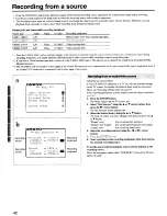 Preview for 42 page of Onkyo TX-DS656 Instruction Manual