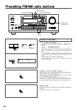 Preview for 24 page of Onkyo TX-DS777 Instruction Manual