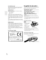 Preview for 2 page of Onkyo TX-NR609 Instruction Manual