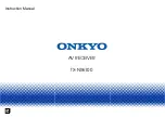 Preview for 1 page of Onkyo TX-NR6100 Instruction Manual