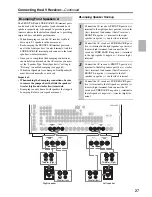 Preview for 27 page of Onkyo TX NR906 - AV Network Receiver User Manual