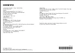 Preview for 92 page of Onkyo TX-RZ620 Basic Manual