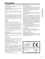 Preview for 3 page of Onkyo TX-SE350 Instruction Manual