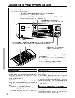 Preview for 14 page of Onkyo TX-SE350 Instruction Manual