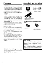 Предварительный просмотр 4 страницы Onkyo TX-SE550 Instruction Manual