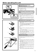 Предварительный просмотр 5 страницы Onkyo TX-SE550 Instruction Manual