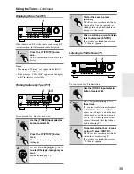 Preview for 39 page of Onkyo TX-SR303 Instruction Manual