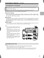 Предварительный просмотр 31 страницы Onkyo TX-SR304 Instruction Manual