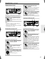 Предварительный просмотр 41 страницы Onkyo TX-SR304 Instruction Manual