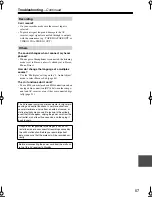 Preview for 57 page of Onkyo TX-SR304 Instruction Manual