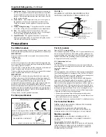 Предварительный просмотр 3 страницы Onkyo TX SR501 Instruction Manual