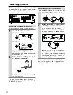 Предварительный просмотр 22 страницы Onkyo TX SR501 Instruction Manual