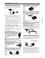 Предварительный просмотр 23 страницы Onkyo TX SR501 Instruction Manual