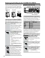 Предварительный просмотр 24 страницы Onkyo TX SR501 Instruction Manual