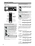 Предварительный просмотр 32 страницы Onkyo TX SR501 Instruction Manual