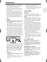 Предварительный просмотр 3 страницы Onkyo TX-SR504 - 7.1 Channel A/V Receiver Instruction Manual