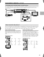 Предварительный просмотр 21 страницы Onkyo TX-SR504 - 7.1 Channel A/V Receiver Instruction Manual