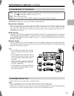 Предварительный просмотр 31 страницы Onkyo TX-SR504 - 7.1 Channel A/V Receiver Instruction Manual