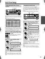 Предварительный просмотр 33 страницы Onkyo TX-SR504 - 7.1 Channel A/V Receiver Instruction Manual