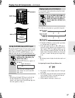 Предварительный просмотр 37 страницы Onkyo TX-SR504 - 7.1 Channel A/V Receiver Instruction Manual