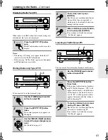 Предварительный просмотр 41 страницы Onkyo TX-SR504 - 7.1 Channel A/V Receiver Instruction Manual