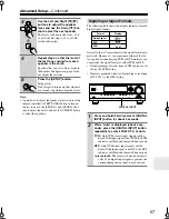 Предварительный просмотр 57 страницы Onkyo TX-SR504 - 7.1 Channel A/V Receiver Instruction Manual