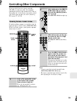 Предварительный просмотр 59 страницы Onkyo TX-SR504 - 7.1 Channel A/V Receiver Instruction Manual