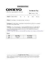 Preview for 119 page of Onkyo TX-SR602 Service Manual