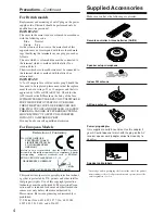 Preview for 4 page of Onkyo TX-SR603X Instruction Manual