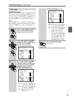 Preview for 45 page of Onkyo TX-SR604 Instruction Manual