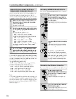 Предварительный просмотр 84 страницы Onkyo TX-SR604 Instruction Manual