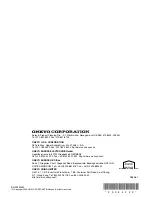 Preview for 92 page of Onkyo TX-SR604 Instruction Manual