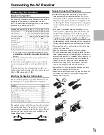 Preview for 13 page of Onkyo TX SR608 Instruction Manual